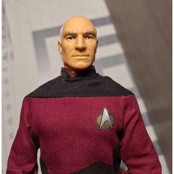 Star Trek Captain Jean Luc Picard  Action Figure Doll - Picture 1 of 5